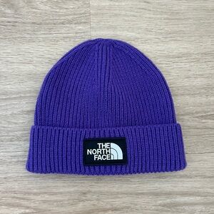 The North Face Purple Beanie